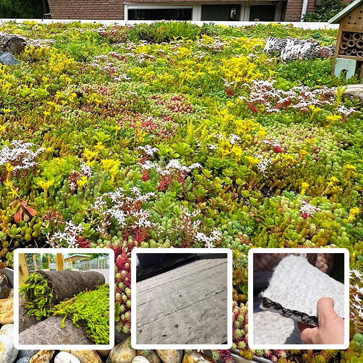 Lichtgewicht pakket Extra 40mm substraatrol waterbuffering 34 liter